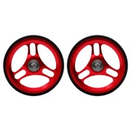 Folding Bike Easy Wheel Для Складного Велосипеда Ez Titanium Red Wheels
