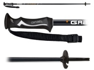 Лижні Палиці Gabel Speed Black/Orange 130См