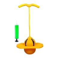 Дошка Jump Ball Balance Board З Тримачем Для Помпи М'яча Jump Trick Board Yellow