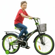 Дитячий Велосипед 20 Дюймів Для Хлопчика Mexller Bmx Light Bicycle Side Wheels