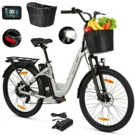 Чоловічий/Жіночий Електричний Велосипед Ttgo C2 Pro 250W 52Nm 36V 18Ah 25Km/H Range