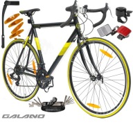Чоловічий Шосейний 28-Дюймовий Алюмінієвий Велосипед Shimano, Легкий, 14 Швидкостей, 60 Рам