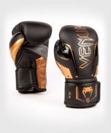 Боксерські Рукавички Venum Elite Evo Black/Brown 12 Oz