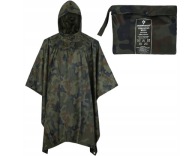 Капюшон З Накидкою Дощового Пончо Wz93 Камуфляж Panther Camo