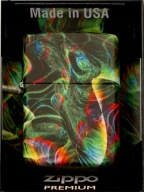 Вітрозахисна Бензинова Запальничка Zippo Psychedelic Swir Design 48774