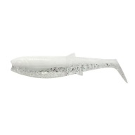 Приманка Savage Gear Cannibal Shad 12.5Cm - White Flash