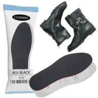 Теплі Чорні Вкладиші Для Зимового Взуття З Алюмінієвою Фольгою Alu Black Розміри 36-46