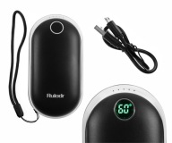 Електричний Погодник 2In1 Powerbank 10000Mah 3 Рівні Нагріву Чорний
