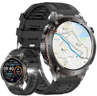 Розумний Годинник Чоловічий Gps Годинник 730 Mah Навігація Дзвінки Amoled Ліхтарик Pl