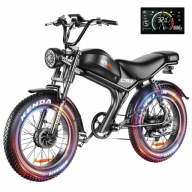 Електромобіль Emoko C93 2000W 48V 23Ah, 50 Км/Год 110 Км, 20X4.0 Fatbike