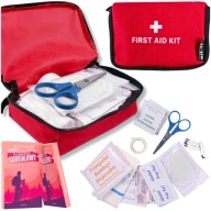 Аптечка Туристична Mil-Tec First Aid Aid Kit Червона 21 Шт.