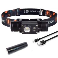 Преміум! Наладний Ліхтар Maxvision M25L Led L2 + 2 Xpe Led + Акумулятор 18650
