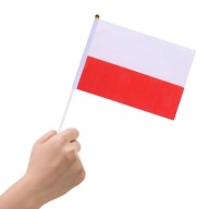 100 Шт Польський Прапорць На Паличці