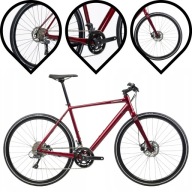 Велосипед Кросовий Orbea Vector 30, Розмір M, Колесо 28, Червоний, Жіночий, Чоловічий