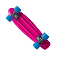 Скейтборд Fishboard Пластиковий Короткий 22 Дюйма Рожевий