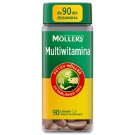 Möller's Vms Multivitamin 90 Таблеток Віт A D E K C Магній Цинк Мідь Мінерали