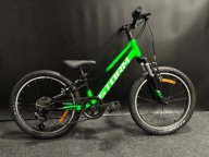 Велосипед Storm Racer Shimano Алюмінієвий Амортизатор 20 Дюймів Зелений