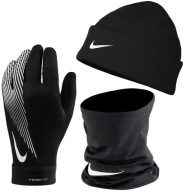 Комплект Зимова Шапка, Шарф, Терморукавички Nike Для Бігу Unisex