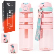 Пляшка Для Води Tritan 500 Мл Без Bpa Спортивна Пляшка Leak Easy Pink