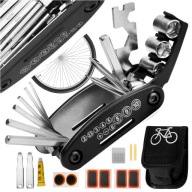 Bike Keys 16In1 Мультиінструментальний Ремонтний Набір Інструменти + Патчі, Клей