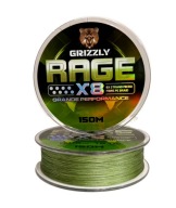 Коса Рибальська 8-М. Grizzly Rage Зелена Сильна 0.14Мм 150М 20Кг