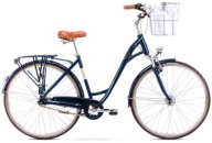 Велосипед Romet Art Deco Lux 28 18 Дюймів Темно-Синій 2228547