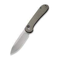 Ніж Civivi Button Lock Elementum Darkgreen Micarta