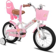 Дитячий Велосипед Joystar 16 Дюймів Для Дітей 4-7 Років, Бічні Колеса, Лялькове Сидіння, Китиці