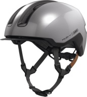 Велосипедний Шолом Abus Hud-Y Gleam Silver 54-58См