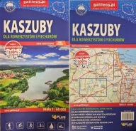 Водонепроходна Карта Kaszuby 1:60 000 План Galileos