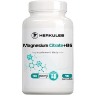 Hercules Magnesium Citrate+B6 90Caps Magnesium Citrate Нервова Система Сон