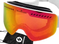 Лижні Окуляри Blizzard 983 Mdavzow White Amber Revo Pink S2