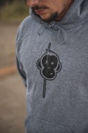 Худі Monkey Climber Fade Grey Розмір. L- Худі