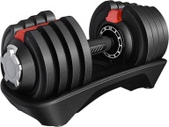 Yaheetech Dumbbell Set Регульовані Гантелі 12 В 1, Від 1,5 Кг До 18 Кг