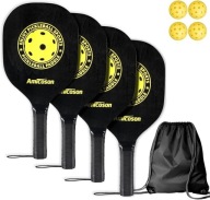 Pikleball Rockets Pickleball Professional Set 4 Blades Top Balls