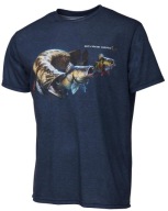 Синя Футболка Savage Gear Cannibal Розмір M