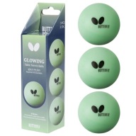 М'ячі Для Настільного Тенісу М'ячики Для Пінг-Понгу Glowing Butterfly 3 Шт.