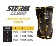 Наколінники Stormcloud Для Mma Combat Black S