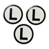 Набір Наклейок Legia Warszawa Elka - 3 Штуки В Наборі