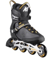 Чоловічі Міські Ковзани K2 Freedom M, Чорно-Жовті, Розмір 42,5 / 27,5 См