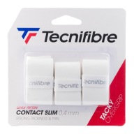 Чопи Tecnifibre Contact Slim Для Тенісних Ракеток, 3 Шт. Білий