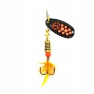 Mepps Black Fury/Mouche Black/Red_Orange 3/6.5G