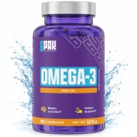 Omega 3 Риб'ячий Жир З Диких Тихоокеанських Риб + Віт. E 90 Kaps Серце Зір Мозок