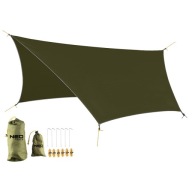 Брезент Woodporny Płachta Plandeka Biwakowa Namiot 360X290Cm 210T Pu3000 Neo