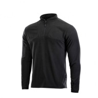 Чоловічий Флісовий Світшот M-Tac Delta Fleece Без Капюшона - Чорний