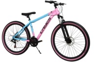Гірський Велосипед Mtb 27,5 Дюймов Shimano Disc Pink Blue Жіночий 156-168 См