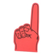 Giant Foam Finger Prop Gift Giant Foam Finger Prop Gift Зручна Червона Підбадьорювальна Рукавичка Для Концерту