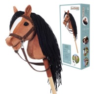 Hobby Horse A4 | Кінь На Палиці | Bay Hoppihhorse| + Комплект Аксесуарів