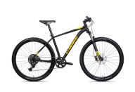 Велосипед Unibike Shadow 29/21/Black-Yellow 2025Р