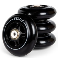 Колеса Для Роликів 72X24 Гумові + Підшипники Abec-9 Bestif Комплект